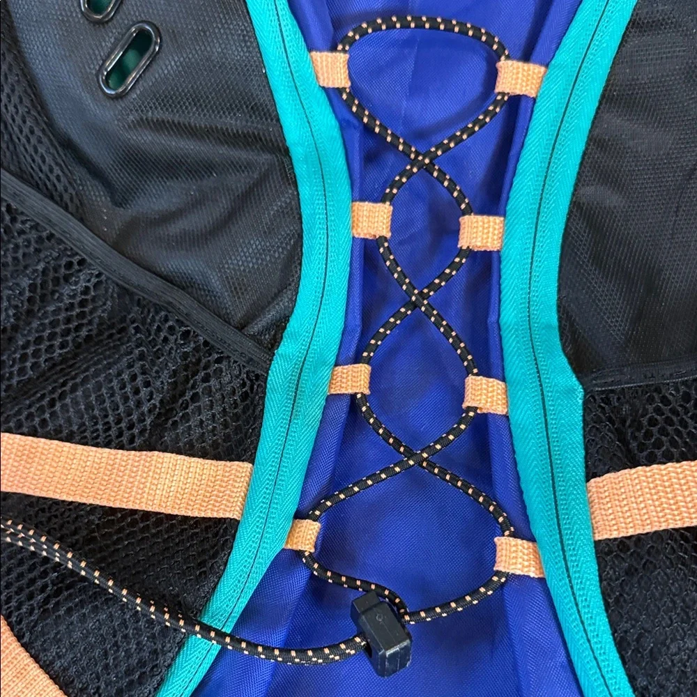 Avia Hiking Pack in Black, Blue, Teal & Orange